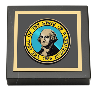 State of Washington Masterpiece Medallion Paperweight