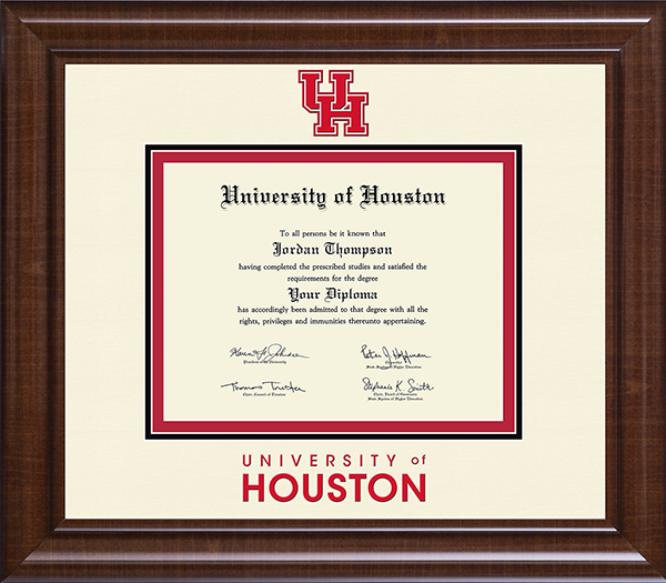 University of Houston Dimensions Plus Diploma Frame in Prescott