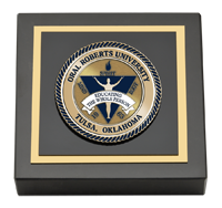 Oral Roberts University Masterpiece Medallion Paperweight