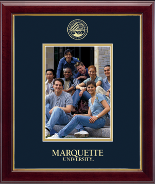 Marquette University Embossed Photo Frame in Galleria