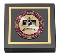 Southern Illinois University Carbondale Masterpiece Medallion Paperweight