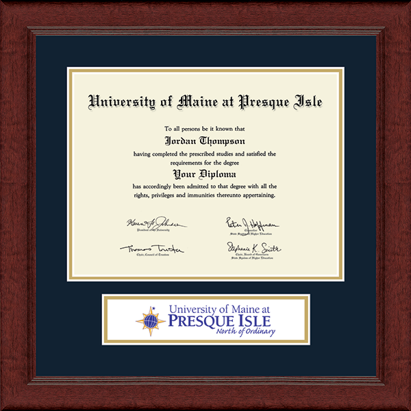 Lasting Memories Banner Diploma Frame In Sierra University Of Maine At ...