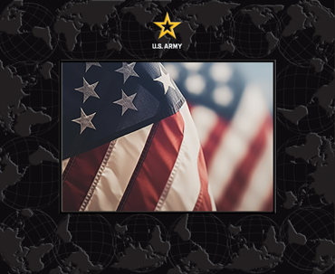 United States Army photo frame - Spectrum Pattern Photo Frame