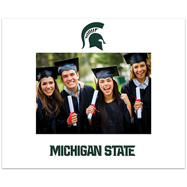 Michigan State University photo frame - Spectrum Photo Frame in Expo White