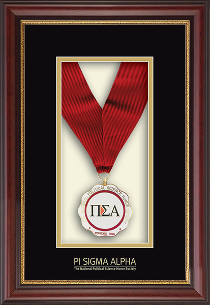 Pi Sigma Alpha Honor Society diploma frame - Commemorative Medal Frame in Newport