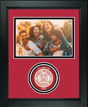 Cornell University photo frame - Lasting Memories Circle Logo 'Class of 2025' Photo Frame in Arena