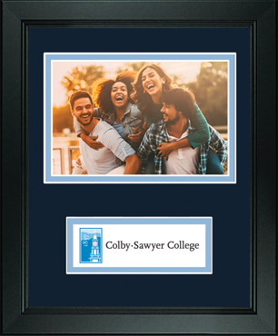 Colby-Sawyer College photo frame - Lasting Memories Banner Photo Frame in Arena