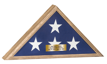 Memorial Honors Flag Case Light