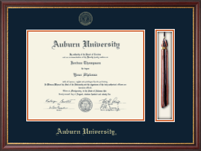 Tassel & Cord Diploma Frame