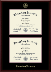 Double Diploma Frame
