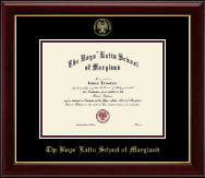 The Boys' Latin School of Maryland diploma frame - Gold Embossed Diploma Frame in Gallery