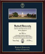 Bucknell University diploma frame - Campus Scene Diploma Frame in Galleria