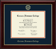 Carson-Newman College Gold Embossed Diploma Frame in Gallery