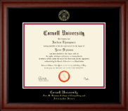Cornell University diploma frame - Gold Embossed Diploma Frame in Cambridge