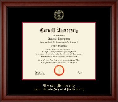 Cornell University diploma frame - Gold Embossed Diploma Frame in Cambridge
