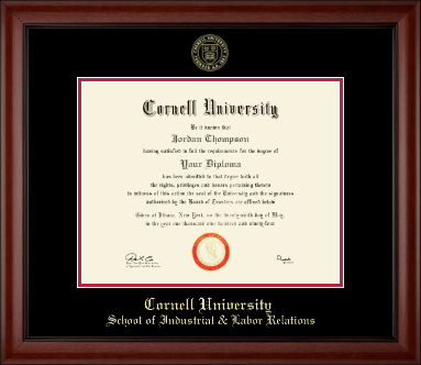 Cornell University diploma frame - Gold Embossed Diploma Frame in Cambridge