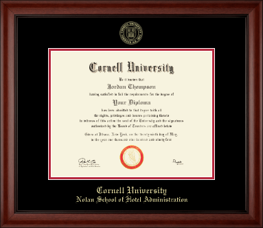 Cornell University diploma frame - Gold Embossed Diploma Frame in Cambridge