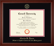 Cornell University diploma frame - Gold Embossed Diploma Frame in Cambridge