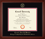 Cornell University diploma frame - Gold Embossed Diploma Frame in Cambridge