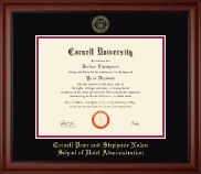Cornell University diploma frame - Gold Embossed Diploma Frame in Cambridge
