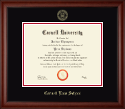 Cornell University diploma frame - Gold Embossed Diploma Frame in Cambridge