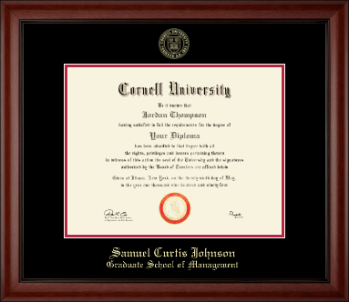 Cornell University diploma frame - Gold Embossed Diploma Frame in Cambridge