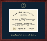 Columbus State Community College diploma frame - Gold Embossed Diploma Frame in Camby