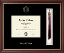 Central College diploma frame - Tassel & Cord Diploma Frame in Newport
