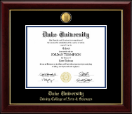 Duke University diploma frame - 23K Diploma Frame in Gallery