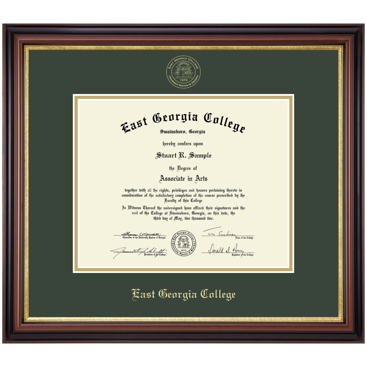 East College Diploma Frame Custom Frames Online Church Hill Classics