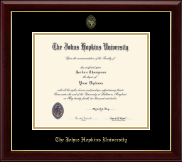 Johns Hopkins University diploma frame - Gold Embossed Diploma Frame in Gallery