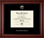 Kents Hill School diploma frame - Gold Embossed Diploma Frame in Cambridge