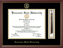 Kennesaw State University Tassel Edition Diploma Frame in Newport