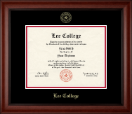 Lee College diploma frame - Gold Embossed Diploma Frame in Cambridge