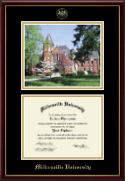 Millersville University of Pennsylvania diploma frame - Campus Scene Edition Diploma Frame in Galleria