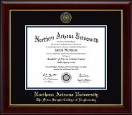 Northern Arizona University diploma frame - Gold Embossed Diploma Frame in Gallery