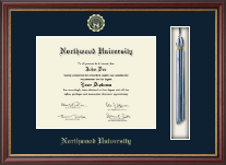 Northwood University in Michigan Tassel Edition Diploma Frame in Newport