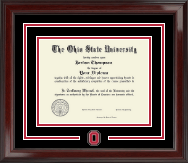 The Ohio State University diploma frame - Spirit Medallion Diploma Frame in Encore