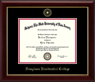 Rutgers University diploma frame - Gold Embossed Diploma Frame in Gallery