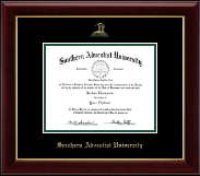Southern Adventist University diploma frame - Gold Embossed Diploma Frame in Gallery