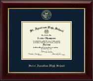 Saint Ignatius High School diploma frame - Gold Embossed Diploma Frame in Gallery