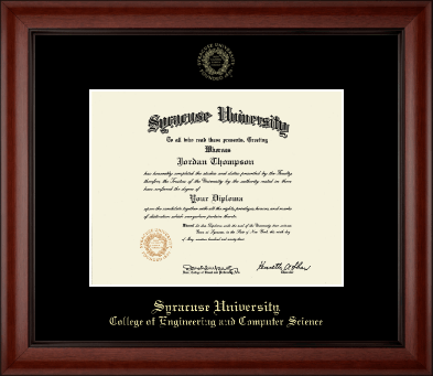 Syracuse University diploma frame - Gold Embossed Diploma Frame in Cambridge