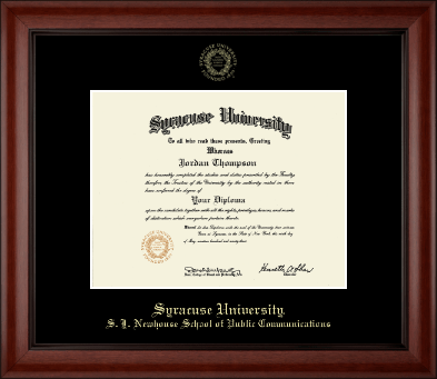 Syracuse University diploma frame - Gold Embossed Diploma Frame in Cambridge