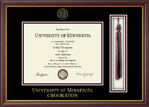 University of Minnesota Crookston diploma frame - Tassel Diploma Frame in Newport
