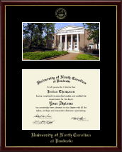 University of North Carolina at Pembroke diploma frame - Campus Scene Edition Diploma Frame in Galleria