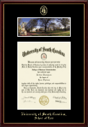 University of South Carolina School of Law diploma frame - Campus Scene Diploma Frame in Galleria