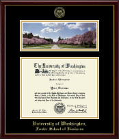University of Washington diploma frame - Campus Scene Edition Diploma Frame in Galleria
