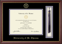 University of St. Thomas Tassel Edition Diploma Frame in Newport