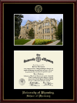 University of Wyoming diploma frame - Campus Scene Diploma Frame in Galleria
