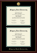 University of South Florida diploma frame - 23K Medallion Double Diploma Frame in Galleria